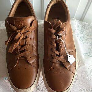 Brown Leather Shoes,Sneakers.